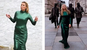 The Kate Moss Doppelganger Mystery: Denise Ohnona Stuns Paris Fashion Week - image 1