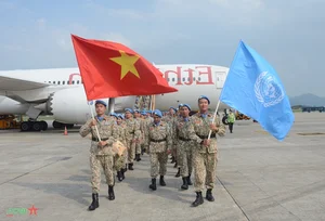 Vietnam Military Engineering Unit No. 2 Completes UN Peacekeeping Mission - image 11