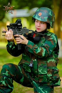 Thuy Tien and DJ Mie Impress with Shooting Skills in Sao Nhap Ngu 2024 Episode 9 - image 4
