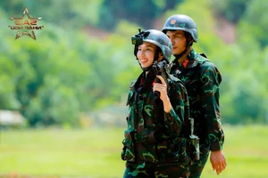 Thuy Tien and DJ Mie Impress with Shooting Skills in Sao Nhap Ngu 2024 Episode 9 - image 3