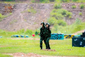 Thuy Tien and DJ Mie Impress with Shooting Skills in Sao Nhap Ngu 2024 Episode 9 - image 6