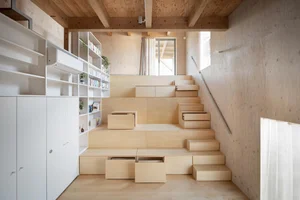 Innovative 115m2 Multi-Functional Design: Seamlessly Combining Home, Office, and Cafe - image 12