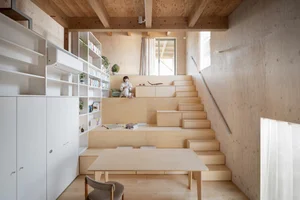 Innovative 115m2 Multi-Functional Design: Seamlessly Combining Home, Office, and Cafe - image 5