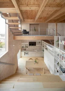 Innovative 115m2 Multi-Functional Design: Seamlessly Combining Home, Office, and Cafe - image 25