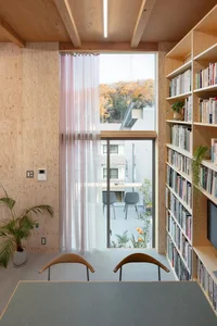 Innovative 115m2 Multi-Functional Design: Seamlessly Combining Home, Office, and Cafe - image 1