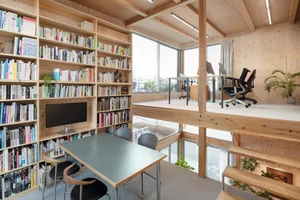 Innovative 115m2 Multi-Functional Design: Seamlessly Combining Home, Office, and Cafe - image 11