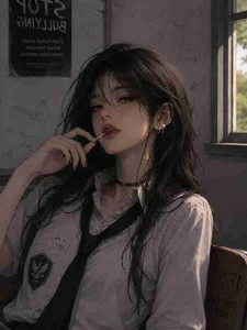 Elegant Anime Female CEO Wallpapers: Cold and Sophisticated Boss Girls - image 5