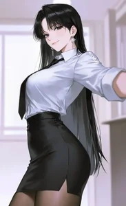 Elegant Anime Female CEO Wallpapers: Cold and Sophisticated Boss Girls - image 8