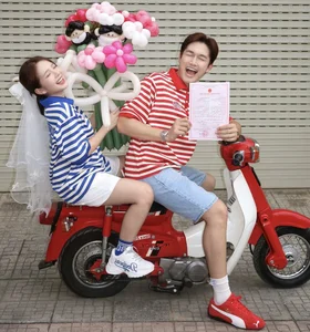 Actors Dinh Tu and Ngoc Huyen Receive Warm Wishes After Sharing Marriage Certificate - image 1
