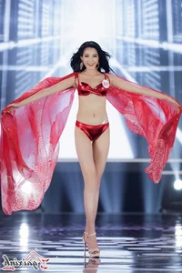 Miss Vietnam Do Thi Ha Stuns in Bold Snake-Print Bikini Photoshoot - image 0
