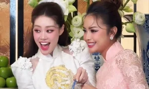 Miss Universe Khanh Van's Star-Studded Wedding and Traditional Bridal Procession - image 1