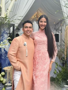 Miss Universe Khanh Van's Star-Studded Wedding and Traditional Bridal Procession - image 2