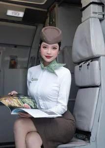 Da Nang Flight Attendant Captivates Hearts with Her Sweet and Radiant Beauty - image 0