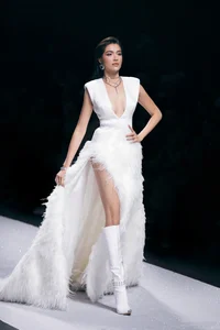 Miss Intercontinental Bao Ngoc Commands the Catwalk in a Vibrant Floral Inspired Couture Masterpiece - image 4