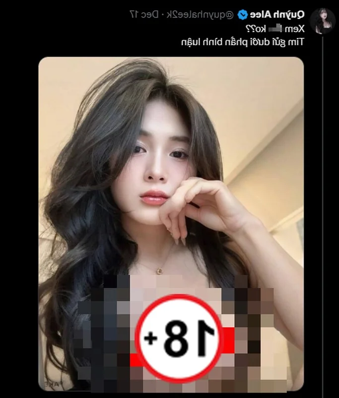 The Truth Behind the Viral Photo: Quỳnh Alee's Controversial Outfit Explained
