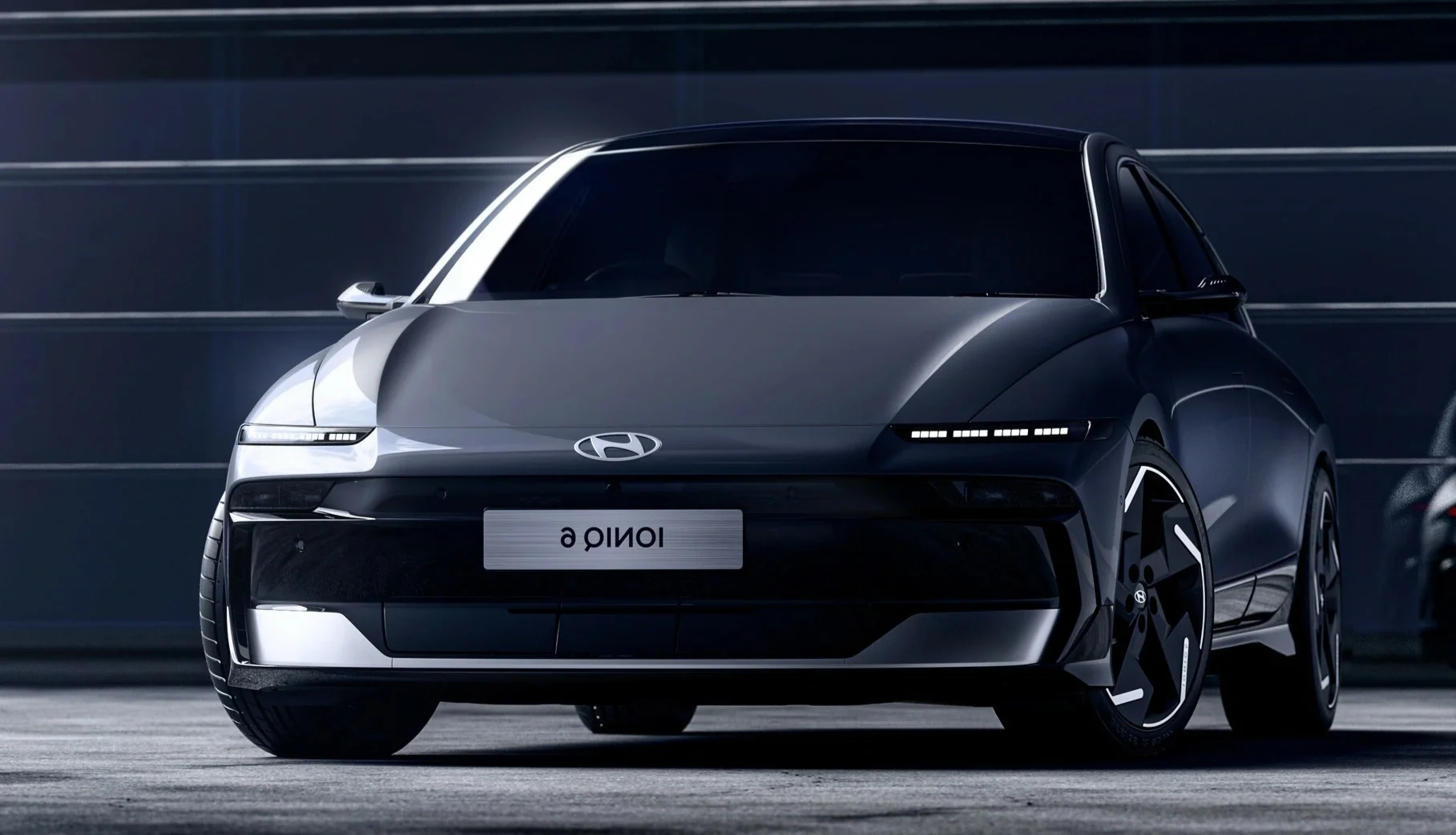 Hyundai Teases the High-Performance Ioniq 6 N Electric Sedan