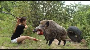 Terrifying Wild Boar Attack in Residential Backyard Raises Alarms - image 5