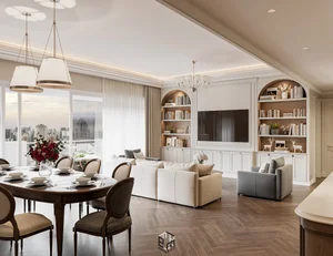 Elegant and Warm: A 150m2 Farmhouse-Style Apartment at The Estella - image 13