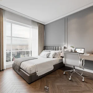 Elegant and Warm: A 150m2 Farmhouse-Style Apartment at The Estella - image 12