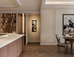 Elegant and Warm: A 150m2 Farmhouse-Style Apartment at The Estella - image 6