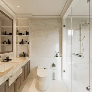 Elegant and Warm: A 150m2 Farmhouse-Style Apartment at The Estella - image 11