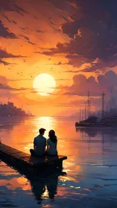 Cute and Romantic Couple Love Wallpapers for Mobile and PC - image 12