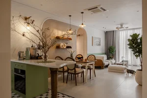Cozy 97 Square Meter Apartment Designed with a Chic Cafe Style Aesthetic - image 3