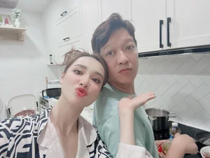 How These Vietnamese Celebrity Husbands Pamper and Support Their Wives - image 3