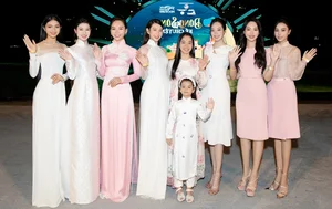 Vietnamese Beauties and Producer Kim Dung Support 'Cai Luong Miss' Nhu Huynh - image 3