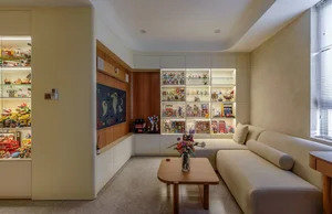 The No-Living-Room Revolution: A Minimalist Duplex Apartment Redefining Urban Living Spaces - image 1