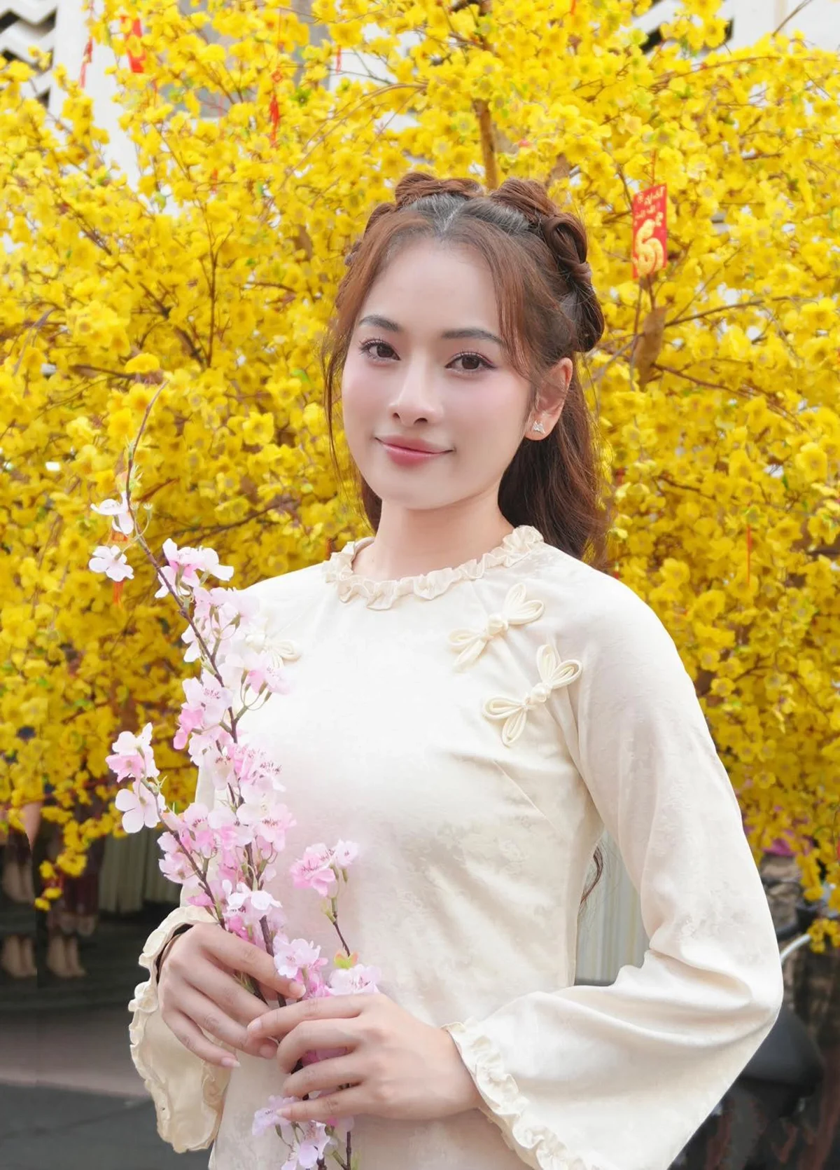 Vietnamese Celebrities Celebrate Early Spring: Festive Fashion and Traditions