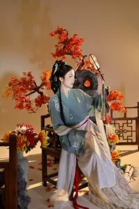 Elegant Portraiture in YiTuYu Art Language Vol.5919 Featuring Ke Li - image 3