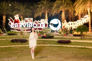Festive Christmas Check-In Spots at Ecopark Urban Areas Attract Crowds - image 4