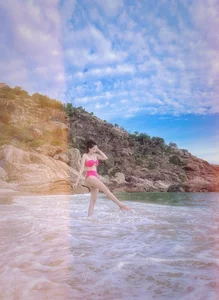 U40 Vietnamese Beauty Queen Flaunts Tasteful Swimsuit Figure - image 11