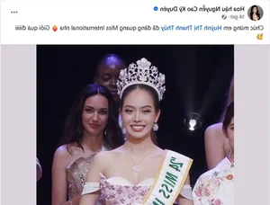 Thanh Thuy Makes History as Vietnam's First Miss International 2024 Winner - image 2