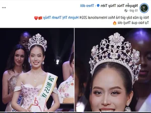 Thanh Thuy Makes History as Vietnam's First Miss International 2024 Winner - image 4