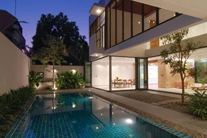 Stunning Secluded Villa Harmonizing Modern Architecture with Lush Natural Surroundings - image 1