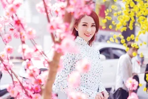 Stunning Spring Portraits: Celebrating Beauty Amid Peach and Apricot Blossoms - image 3