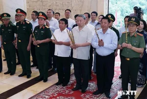 President To Lam Visits and Honors History at Pac Bo Special National Relief Site - image 6