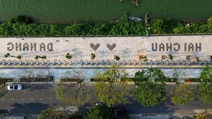Da Nang Completes Major Riverside Landscape Renovation on Thang Long Street - image 6