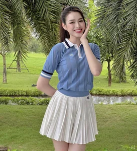 Miss Vietnam Do Ha Turns Heads in Chic Golf Outfit Showing Off Stunning Legs - image 9