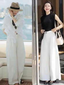 How to Style White Wide-Leg Pants: The Ultimate Summer Fashion Trend - image 2