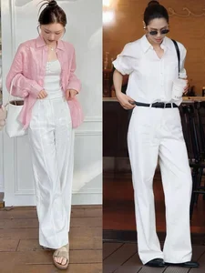 How to Style White Wide-Leg Pants: The Ultimate Summer Fashion Trend - image 8