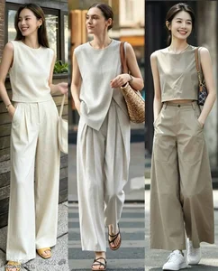 Oversized Shirts and Wide-Leg Pants: Perfect Style for 40s - image 2