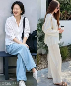 Oversized Shirts and Wide-Leg Pants: Perfect Style for 40s - image 8