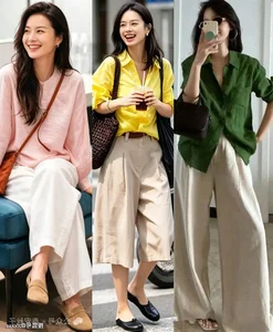 Oversized Shirts and Wide-Leg Pants: Perfect Style for 40s - image 6