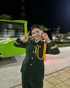 TikTok Star Xuan Ca Surprises Fans in Military Uniform Gallery - image 6