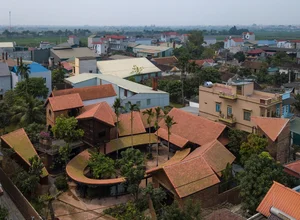 Traditional Ancient Village Style Villa in the Heart of Hanoi - image 0