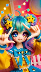 Adorable Girl Chibi Art Collection: Beautiful Digital Illustrations - image 4