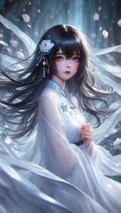 Adorable Girl Chibi Art Collection: Beautiful Digital Illustrations - image 15